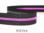 Endlosreißverschluss schwarz-pink breit ab 10cm (ohne Zipper)