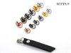 1 0-Ring Zipper silber/rose gold/gunmetal/antique brass/gold/titan