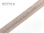 1 m metallisierter Reißverschluss altrosa-silber breit inkl. 3 Schieber